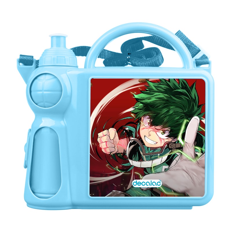 حافظة طعام بتصميم لكمه ميدوريا أكاديميتي للأبطال حافظة طعام بتصميم لكمه ميدوريا أكاديميتي للأبطال