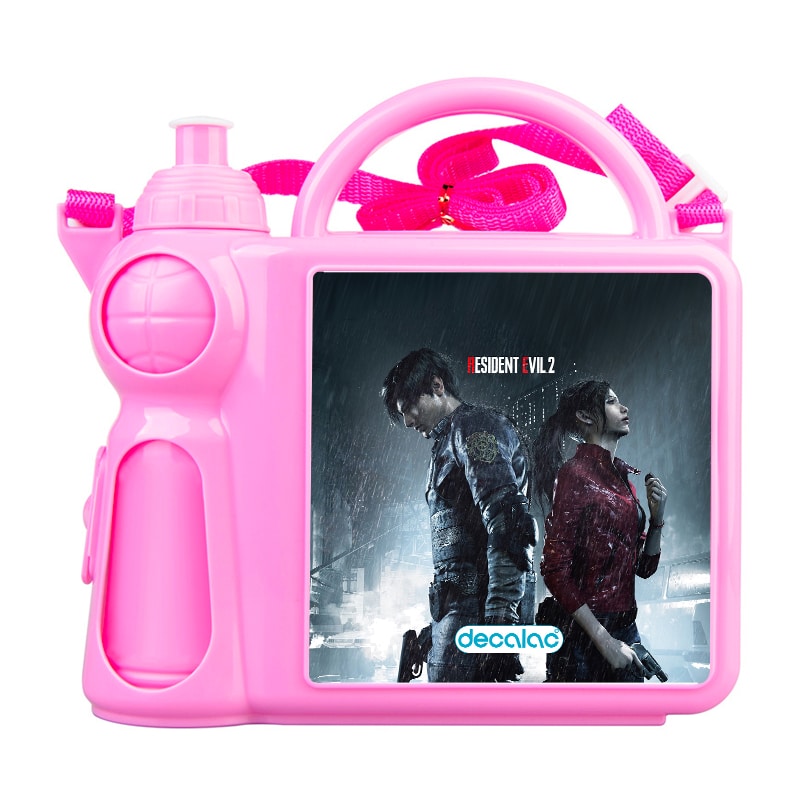 حافظة طعام بتصميم ليون وكلير رزدنت إيفل 2 حافظة طعام بتصميم ليون وكلير رزدنت إيفل 2