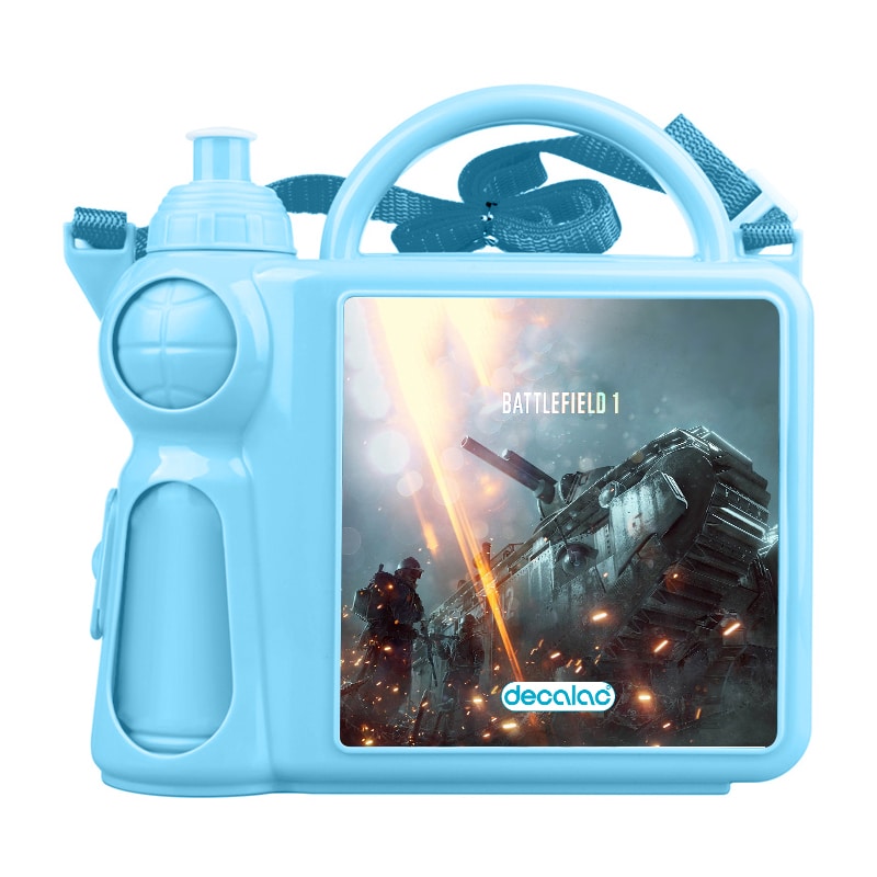 حافظة طعام بتصميم مركبة قتالية باتلفيلد حافظة طعام بتصميم مركبة قتالية باتلفيلد