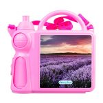 حافظة طعام بتصميم ورود بنفسجيه