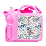 حافظة طعام بتصميم ورود وفراشات