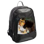 حقيبة ظهر جلدية بتصميم إيما من نيفرلاند