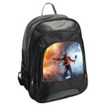 حقيبة ظهر جلدية بتصميم الاستعداد للمعركة  باتلفيلد