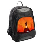 حقيبة ظهر جلدية بتصميم المحارب فورت نايت