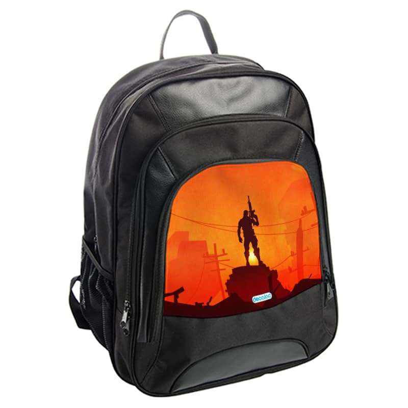 حقيبة ظهر جلدية بتصميم المحارب فورت نايت حقيبة ظهر جلدية بتصميم المحارب فورت نايت