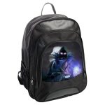 حقيبة ظهر جلدية بتصميم المخيف رافين فورتنايت