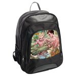 حقيبة ظهر جلدية بتصميم اوكي تايجو دكتور ستون