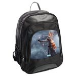 حقيبة ظهر جلدية بتصميم باتلفيلد 1 معركه العرب