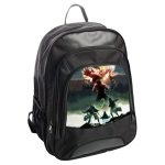 حقيبة ظهر جلدية بتصميم حرب عملاقان هجوم العمالقة