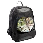 حقيبة ظهر جلدية بتصميم ديث نوت عالم الشياطين