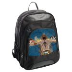 حقيبة ظهر جلدية بتصميم ذكريات إيس ون بيس