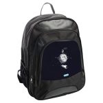 حقيبة ظهر جلدية بتصميم رائد فضاء