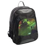 حقيبة ظهر جلدية بتصميم رحله الى الفضاء