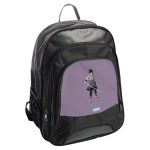 حقيبة ظهر جلدية بتصميم ساسكي من ناروتو