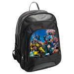 حقيبة ظهر جلدية بتصميم سباق أكاديميتي للأبطال