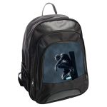 حقيبة ظهر جلدية بتصميم سبايدر مان الاسود