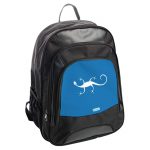 حقيبة ظهر جلدية بتصميم سحليه