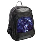 حقيبة ظهر جلدية بتصميم سيدة ماريا من برج الساعة النجمي