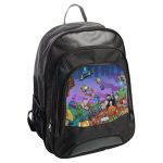 حقيبة ظهر جلدية بتصميم فورت نايت رسم