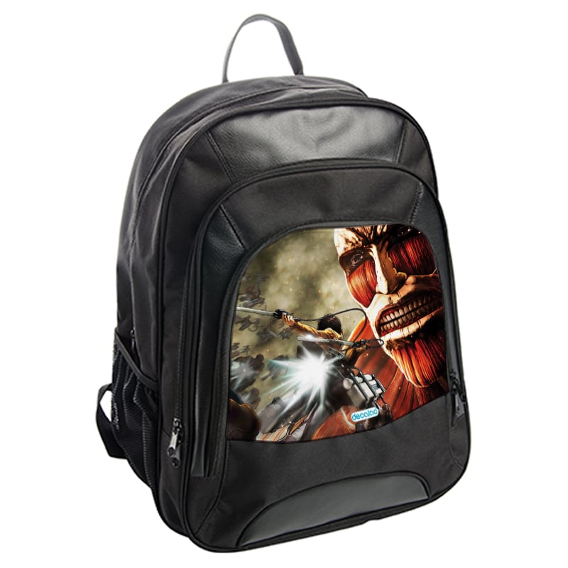 حقيبة ظهر جلدية بتصميم قتال مع عملاق هجوم العمالقة حقيبة ظهر جلدية بتصميم قتال مع عملاق هجوم العمالقة