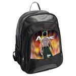 حقيبة ظهر جلدية بتصميم قوة تحمل ميدوريا أكاديميتي للأبطال