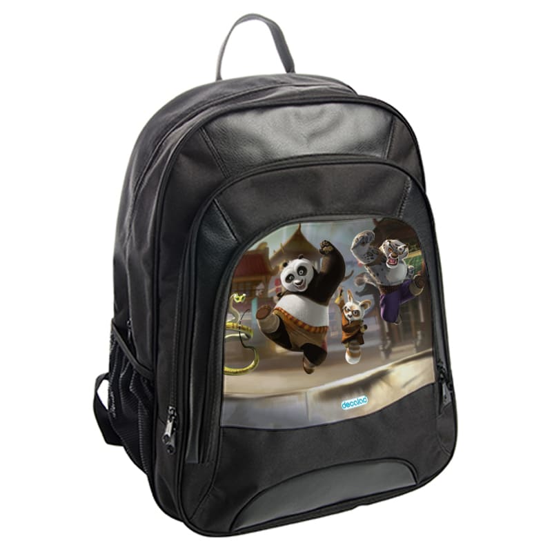 حقيبة ظهر جلدية بتصميم كونغ فو باندا حقيبة ظهر جلدية بتصميم كونغ فو باندا