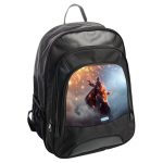 حقيبة ظهر جلدية بتصميم لعبة باتلفيلد