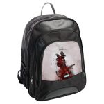 حقيبة ظهر جلدية بتصميم لعبه بلود بورن