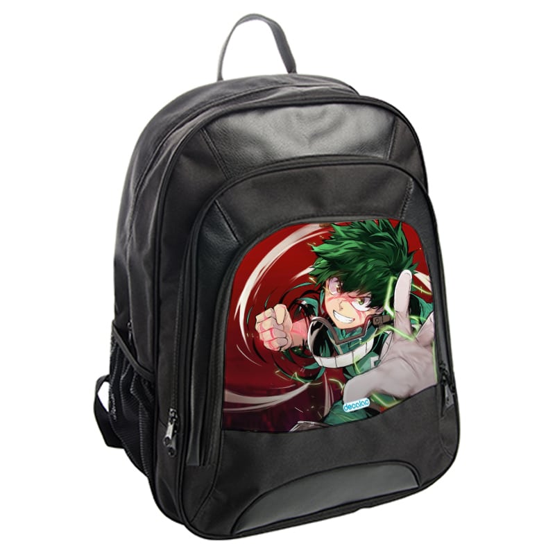 حقيبة ظهر جلدية بتصميم لكمه ميدوريا أكاديميتي للأبطال حقيبة ظهر جلدية بتصميم لكمه ميدوريا أكاديميتي للأبطال