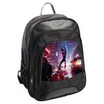 حقيبة ظهر جلدية بتصميم مايلز مورالز سبايدر مان