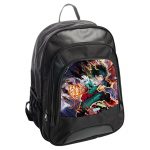 حقيبة ظهر جلدية بتصميم معركه في أكاديميتي للأبطال