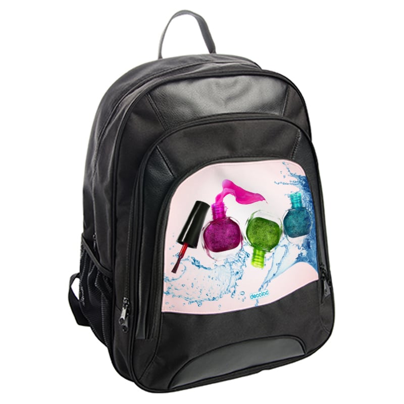 حقيبة ظهر جلدية بتصميم مناكير حقيبة ظهر جلدية بتصميم مناكير