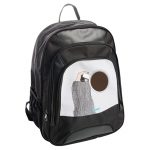 حقيبة ظهر جلدية بتصميم وقت القهوة