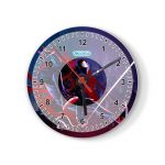 ساعة حائط دائرية بتصميم إنتو ذا سبايدر فيرس