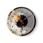 ساعة حائط دائرية بتصميم إيما من نيفرلاند