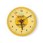 ساعة حائط دائرية بتصميم ابتسامه ساعة حائط دائرية بتصميم ابتسامه