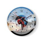 ساعة حائط دائرية بتصميم اجنحة النسر سبايدر مان ايرون مان