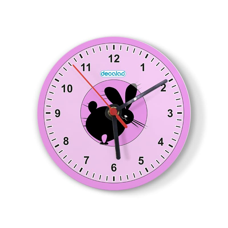 ساعة حائط دائرية بتصميم ارنب مخيف ساعة حائط دائرية بتصميم ارنب مخيف