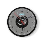 ساعة حائط دائرية بتصميم اكتمال القمر