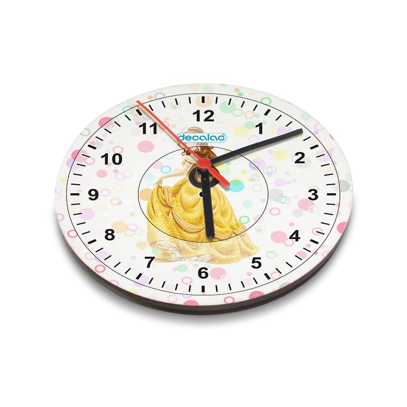 ساعة-حائط-دائرية-بتصميم-الأميرة-بيلا-1