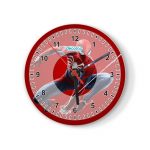 ساعة حائط دائرية بتصميم الرجل العنكبوت مارفل