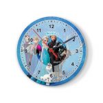 ساعة حائط دائرية بتصميم الشخصيات الرئيسيه لفروزن