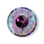 ساعة حائط دائرية بتصميم الغراب رافين فورت نايت ساعة حائط دائرية بتصميم الغراب رافين فورت نايت