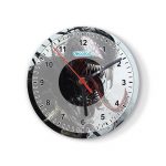 ساعة حائط دائرية بتصميم الوحش فينوم ساعة حائط دائرية بتصميم الوحش فينوم