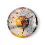 ساعة حائط دائرية بتصميم انعكاس الغروب ساعة حائط دائرية بتصميم انعكاس الغروب