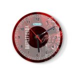 ساعة حائط دائرية بتصميم باتلفيلد 4 ساعة حائط دائرية بتصميم باتلفيلد 4