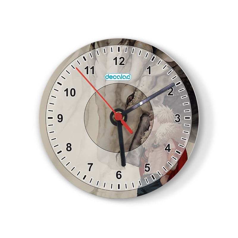 ساعة حائط دائرية بتصميم باكوغو أكاديميتي للأبطال ساعة حائط دائرية بتصميم باكوغو أكاديميتي للأبطال