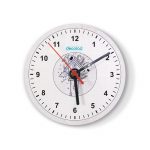 ساعة حائط دائرية بتصميم بيت العصفور ساعة حائط دائرية بتصميم بيت العصفور