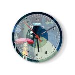 ساعة حائط دائرية بتصميم جاري توتورو والطفله ساعة حائط دائرية بتصميم جاري توتورو والطفله