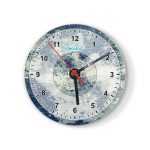 ساعة حائط دائرية بتصميم جينز ساعة حائط دائرية بتصميم جينز